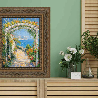 Wide Luxury Vintage Antique Gold Picture Frame 30x30 frame