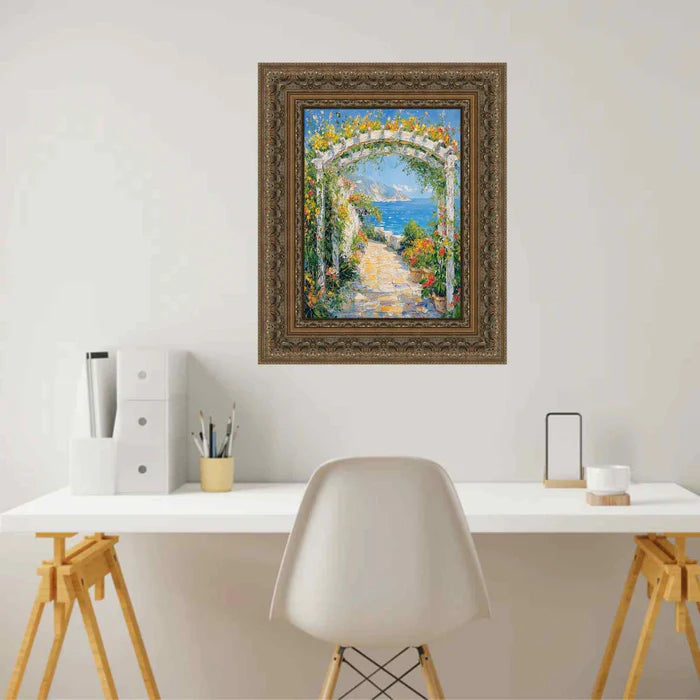 Wide Luxury Vintage Antique Gold Picture Frame 30x30 frame