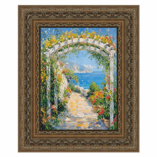 Wide Luxury Vintage Antique Gold Picture Frame 30x30 frame