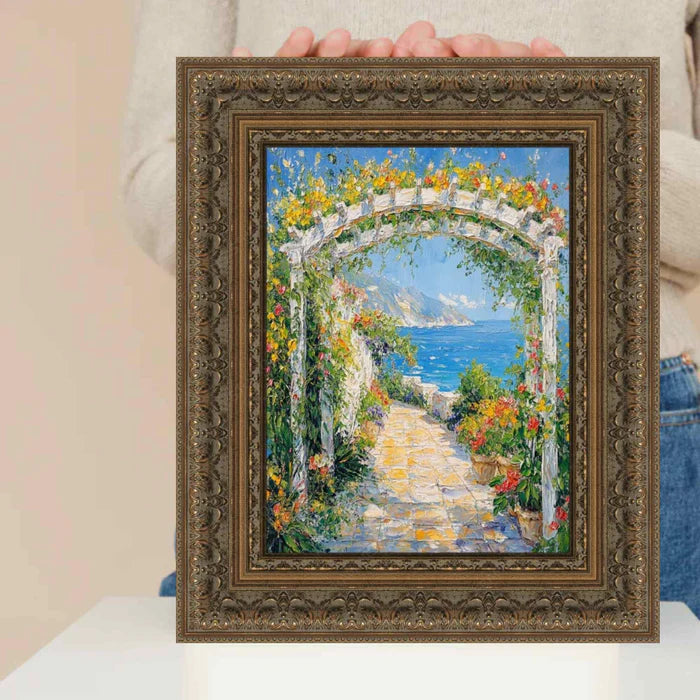 Wide Luxury Vintage Antique Gold Picture Frame 30x30 frame